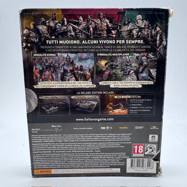 For Honor Deluxe Edition Xbox One/Series X PAL ITA (USATO)