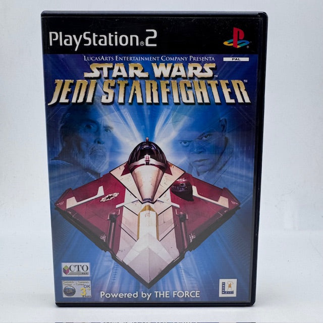 Star Wars Jedi Starfighter PS2 Playstation 2 PAL ITA (USATO)