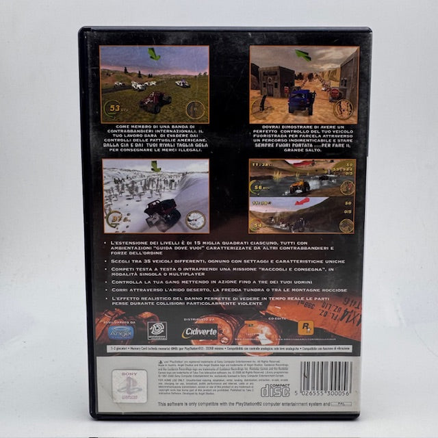 Smuggler's Run PS2 Playstation 2 PAL ITA (USATO)