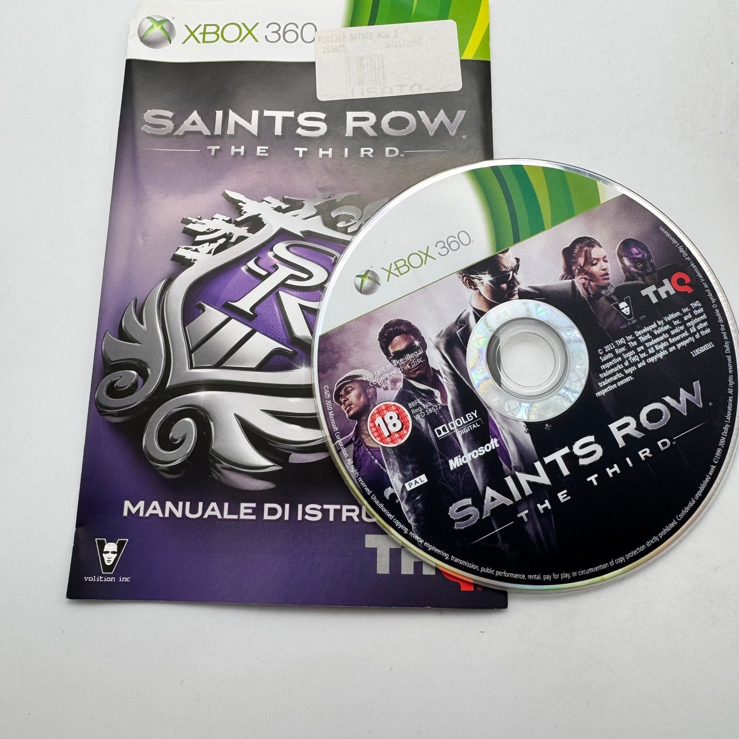 Saints Row the Third Xbox 360 PAL ITA (USATO)