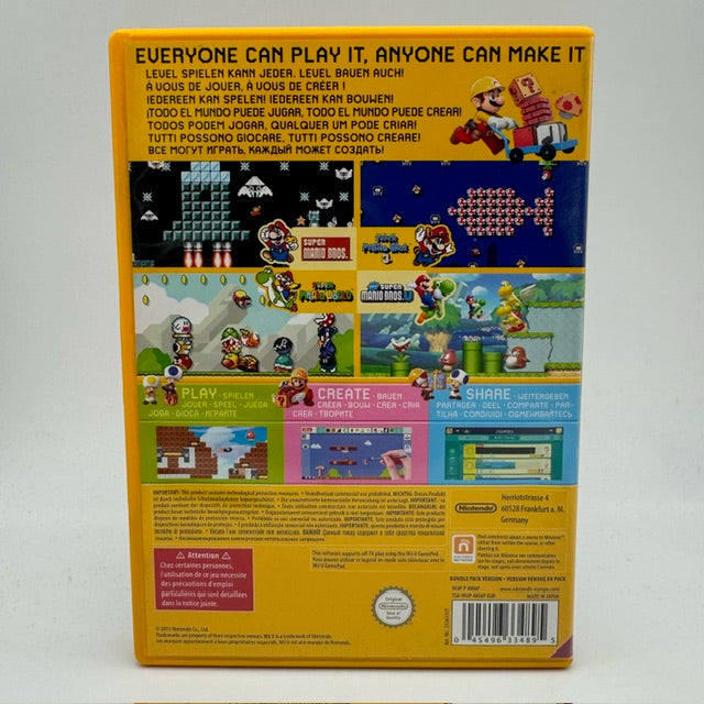 Super Mario Maker Nintendo WiiU PAL (Usato)