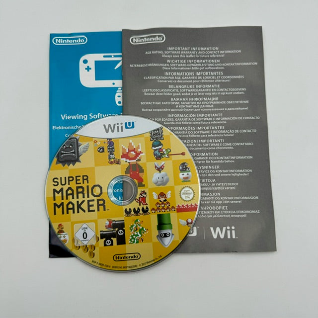 Super Mario Maker Nintendo WiiU PAL ITA (Usato)