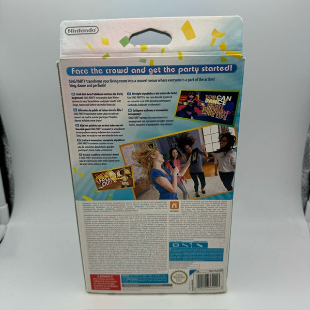 Sing Party Nintendo WiiU PAL SOLO MICROFONO (Usato)