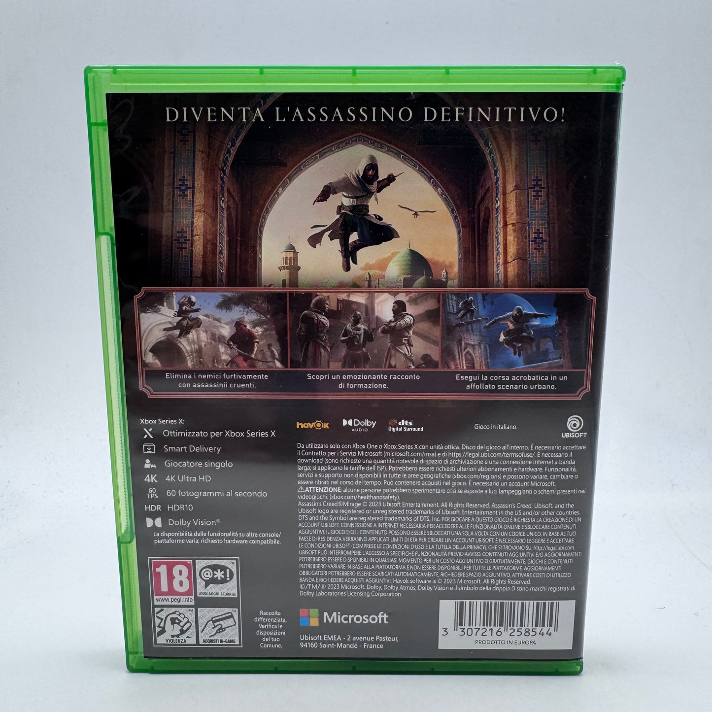 Assassin's Creed Mirage Xbox Series X PAL ITA (USATO)