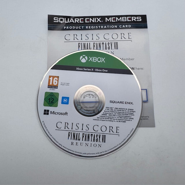 Crisi Core Final Fantasy VII Reunion Xbox One/Series X PAL ITA (USATO)