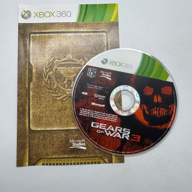 Gears of War 3 Xbox 360 PAL ITA (Usato)