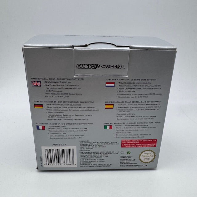 Console Nintendo Game Boy Advance SP Blu PAL Scatolato (USATO)