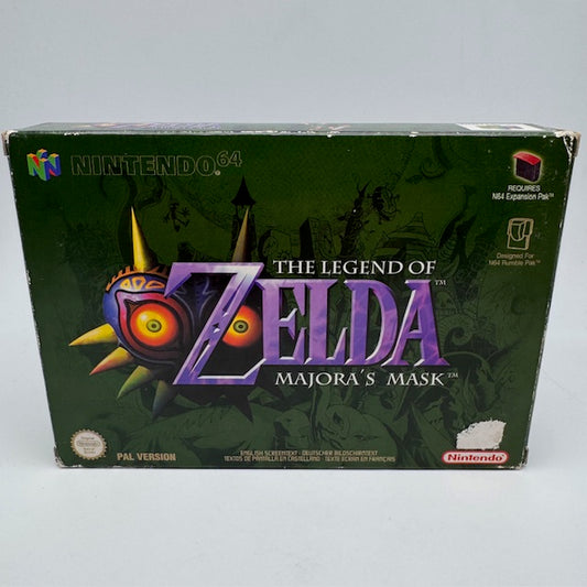 Zelda Majora's Mask N64 Nintendo 64 PAL Multi (USATO)