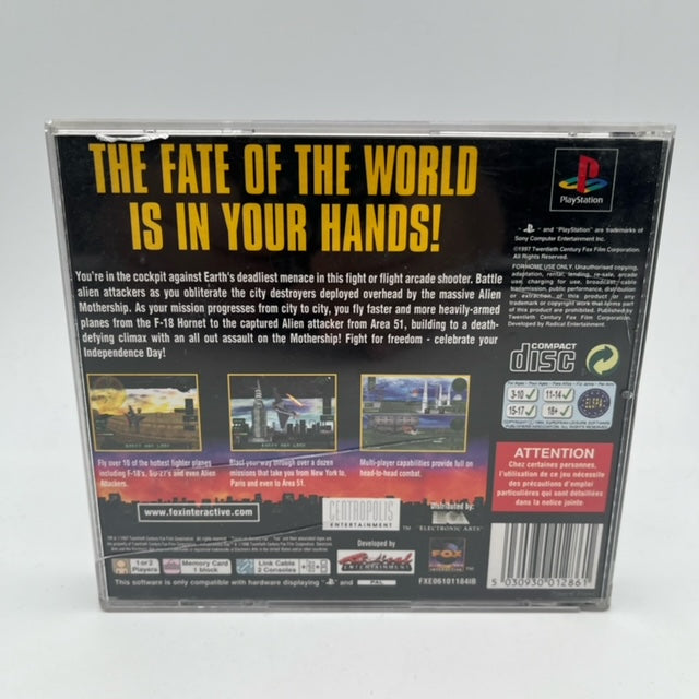 Independence Day The Game PS1 Playstation 1 PAL UK (USATO)