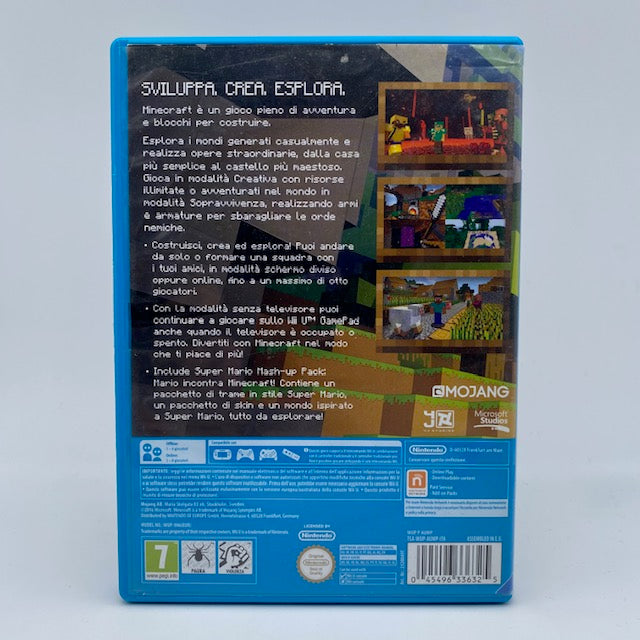 Minecraft Nintendo WiiU PAL ITA (usato)