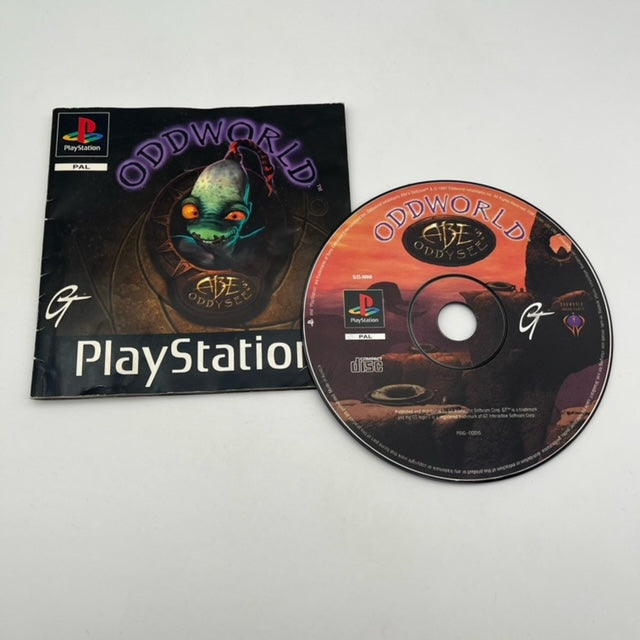Oddworld: Abe's Oddysee PS1 Playstation 1 PAL ITA (USATO)