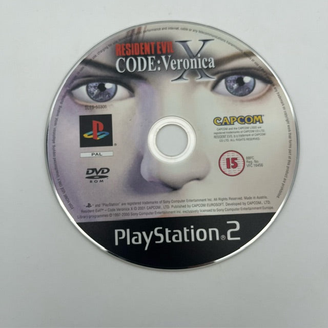 Resident Evil Code: Veronica X PS2 Playstation 2 PAL UK (USATO)