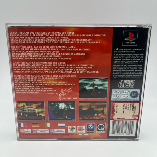 Sentinel Returns Ps1 Playstation 1 PAL Multi (USATO)