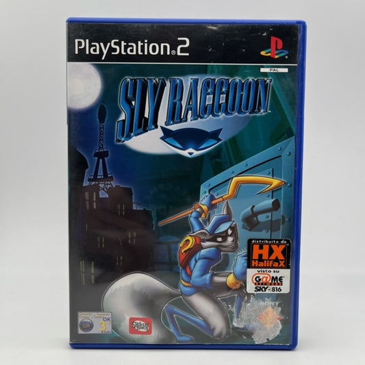 sly raccoon ps2 procione vestito da ladro che scassina una cassaforte