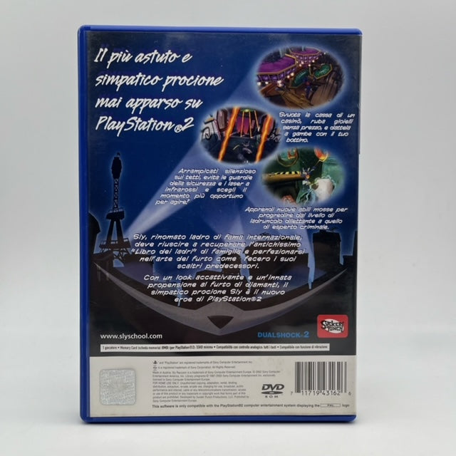 Sly Raccoon PS2 Playstation 2 PAL ITA (USATO)