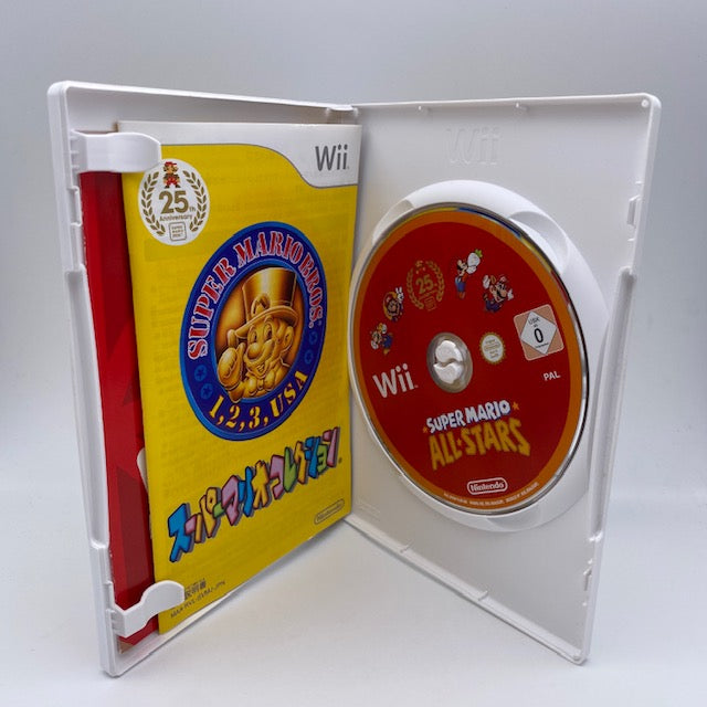 Super Mario All-Stars 25 Anni Edizione Anniversario Nintendo WII (USATO: Custodia e Libretto JAP, Disco PAL)