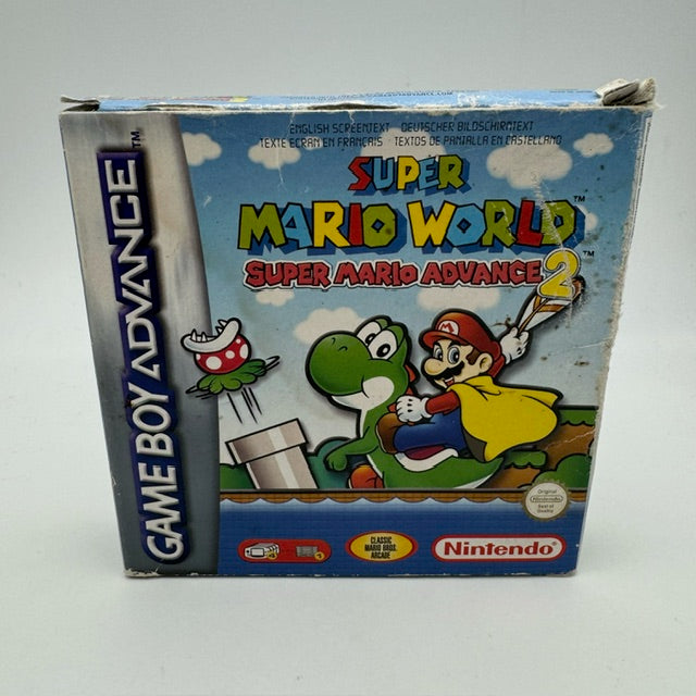 Super Mario World Super Mario Advance 2 GBA Game Boy Advance PAL MULTI (USATO)