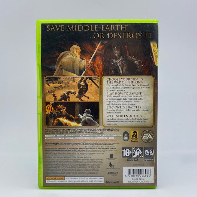 The Lord Of The Rings Conquest X360 Xbox 360 PAL UK (USATO)