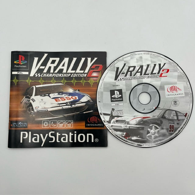 V-Rally 2 PS1 Playstation 1 PAL MULTI (USATO)