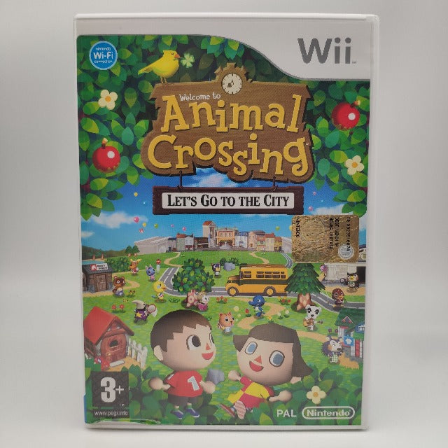 Animal Crossing Let's Go To The City + Wii Speak Nintendo Wii PAL Multi