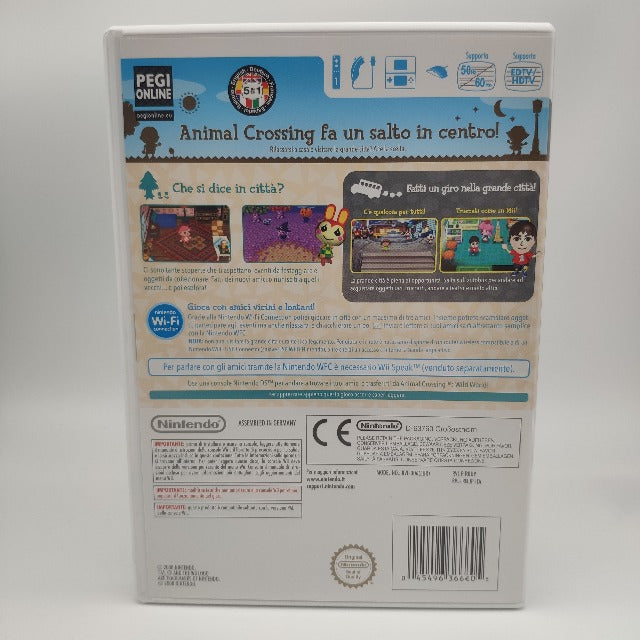 Animal Crossing Let's Go To The City + Wii Speak Nintendo Wii PAL Multi