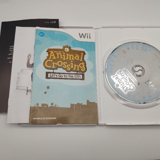 Animal Crossing Let's Go To The City + Wii Speak Nintendo Wii PAL Multi