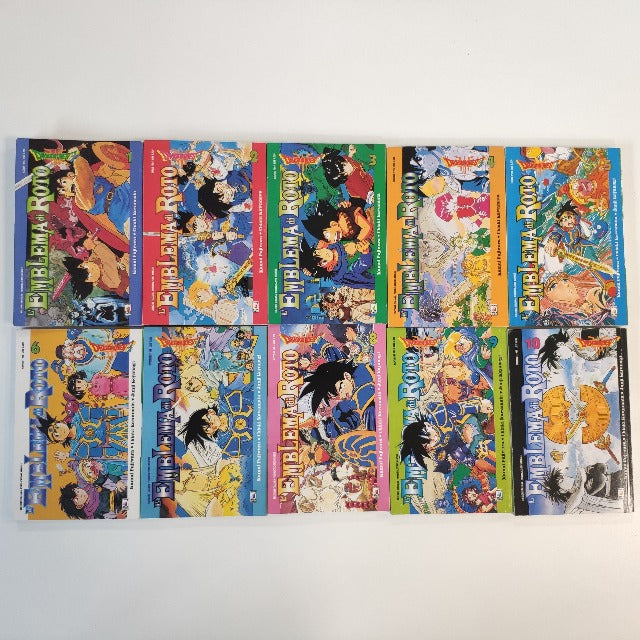 Dragon Quest L'Emblema Di Roto Manga Star Comics Serie Completa 1998