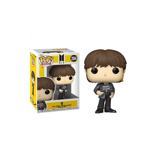 Confezione originale Funko con loghi Rocks Bts V colori nero bianco giallo