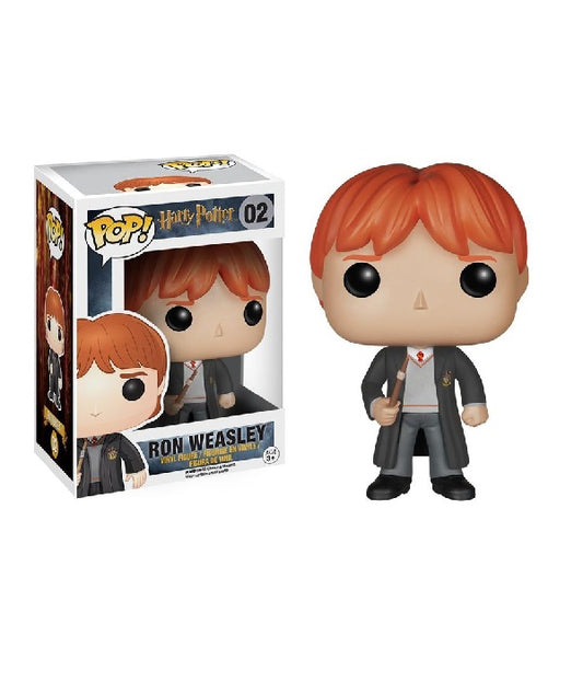 Confezione originale Funko con loghi Harry Potter Ron Weasley colori grigio arancione nero