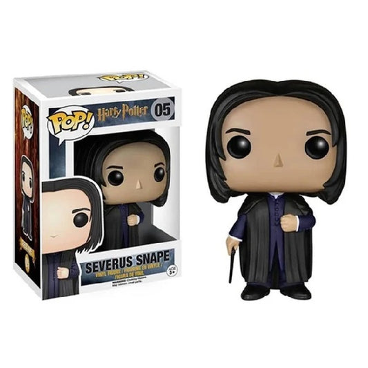 Confezione originale Funko con loghi Harry Potter Severus Snape colori rosa nero viola