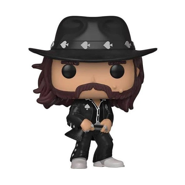 Dettaglio Funko Pop Motorhead Ace Of Spades colori Nero marrone grigio