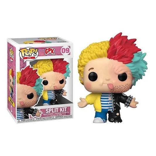 Confezione originale Funko con loghi GPK Split Kit in italia conosciuti come Sgorbions colori giallo rosa azzurro nero