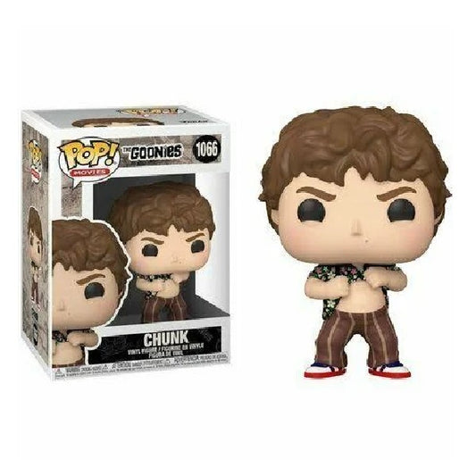 Confezione originale Funko con loghi The Goonies Chunk colori marrone bianco nero