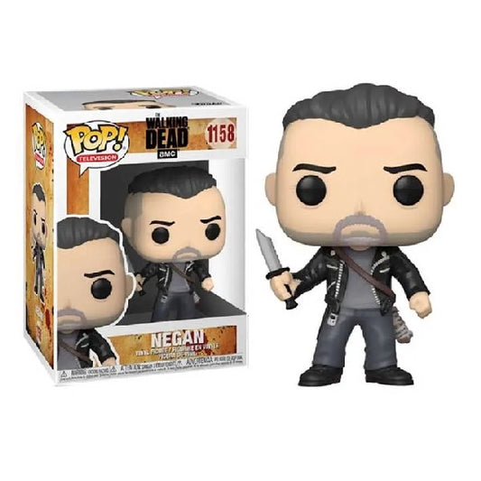 Confezione originale Funko con loghi The Walking Dead Negan colori nero grigio bianco