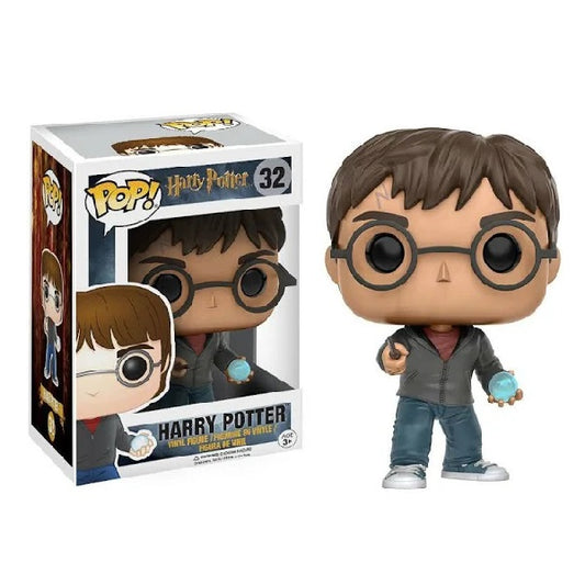 Confezione originale Funko con loghi Harry Potter colori nero marrone blu grigio