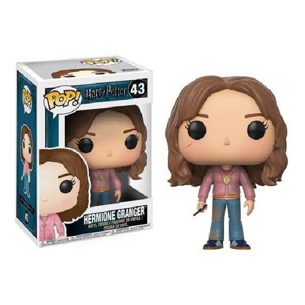 Confezione originale funko con loghi Harry Potter Hermione Granger colori marrone rosa azzurro