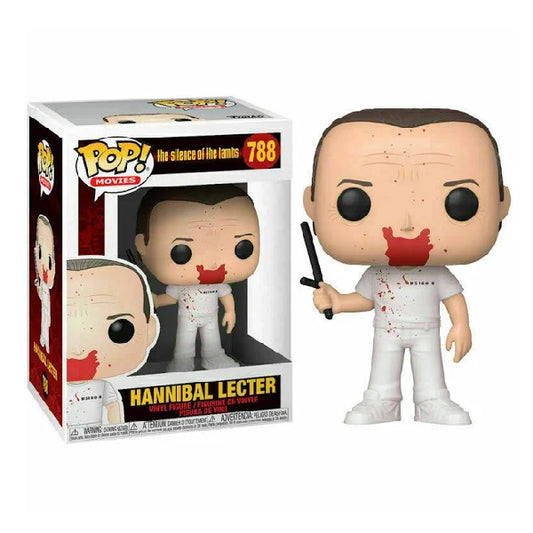 Confezione originale Funko con loghi The Silence Of The Lambs Hannibal Lecter colori bianco nero rosso