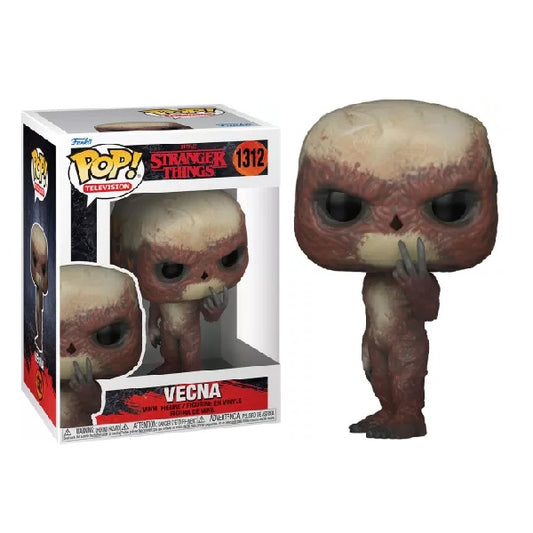 Confezione originale Funko con loghi Stranger Things Vecna colori nero marrone beige