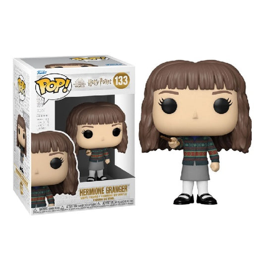 Confezione originale Funko con loghi Hrry Potter Hermione Granger colori verde rosso grigio