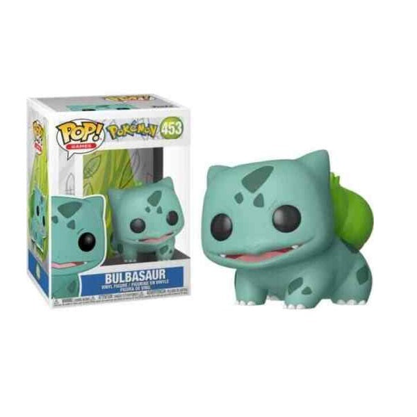 Confezione originale Funko con loghi Pokemon Bulbasaur colori nero azzurro verde