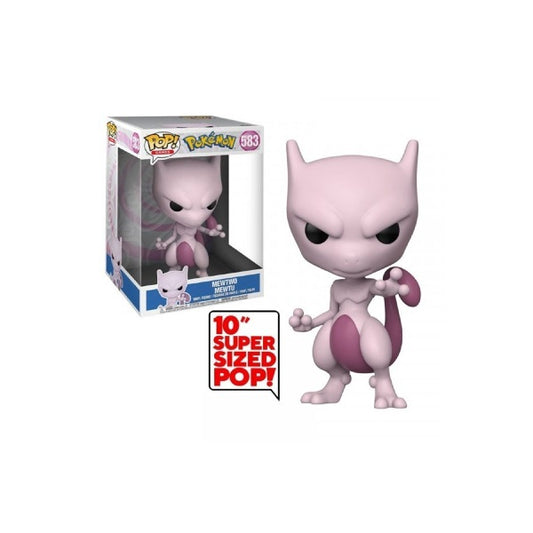 Confezione originale Funko con loghi Pokemon Mewtwo Jumbo Size colori rosa viola nero