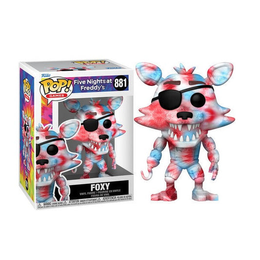 Confezione originale Funko con loghi Five Nights At Freddy's Foxy colori azzurro rosso nero