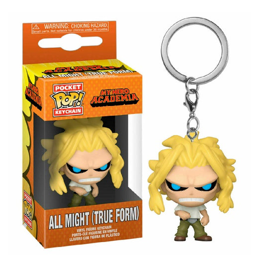 Funko Pop Keychain My Hero Academia All Might (True Form)