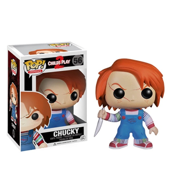 Confezione originale Funko con loghi Child's Play 2 Chucky colori Bianco arancio blu