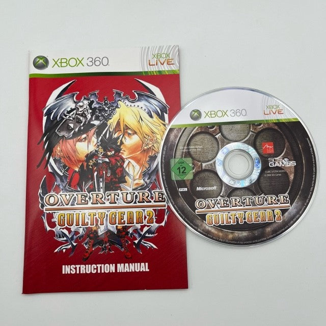 Overture Guilty Gear 2 Microsoft Xbox 360 Pal Uk (USATO)
