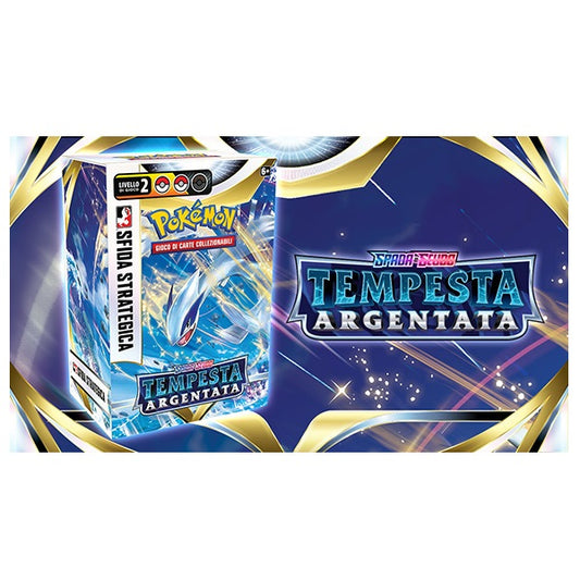 Pokemon Kit Pre-Release Sfida Strategica Spada E Scudo Tempesta Argentata