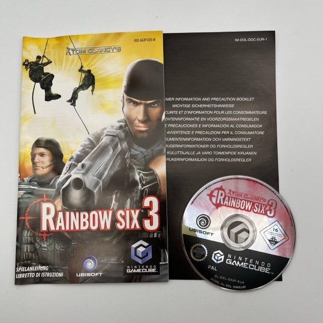 Rainbow Six 3 Nintendo Gamecube Ubisoft Pal Multi (USATO)