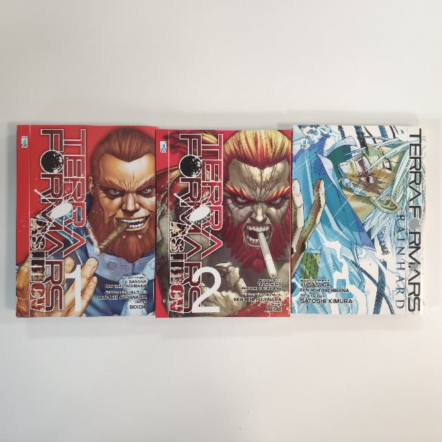 Terra Formars Manga Star Comics Vol.1-22 + Asimov + Hard Rain