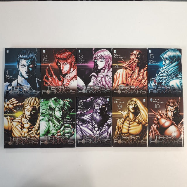 Terra Formars Manga Star Comics Vol.1-22 + Asimov + Hard Rain