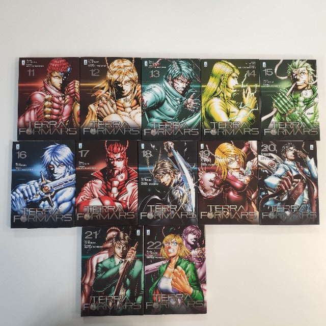 Terra Formars Manga Star Comics Vol.1-22 + Asimov + Hard Rain
